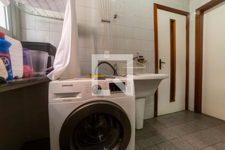 Área de Serviço de apartamento à venda com 4 quartos, 118m² em Funcionários, Belo Horizonte