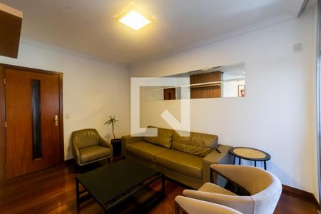 Sala de apartamento à venda com 4 quartos, 118m² em Funcionários, Belo Horizonte