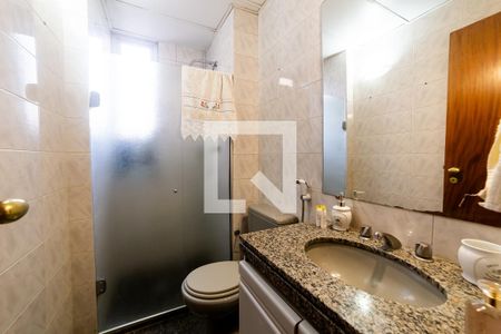 Banheiro Social de apartamento à venda com 4 quartos, 118m² em Funcionários, Belo Horizonte
