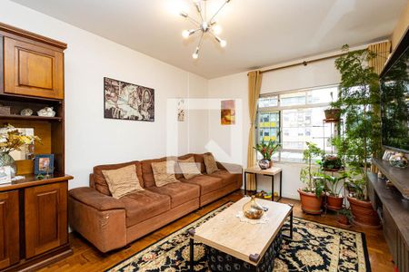 Sala de apartamento à venda com 3 quartos, 107m² em Consolação, São Paulo