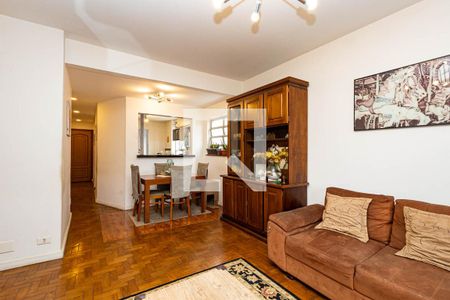 Sala de apartamento à venda com 3 quartos, 107m² em Consolação, São Paulo