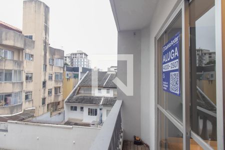 Varanda da Sala de apartamento para alugar com 2 quartos, 50m² em Água Verde, Curitiba