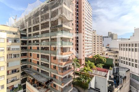 Vista da Sala de apartamento para alugar com 1 quarto, 25m² em Vila Buarque, São Paulo