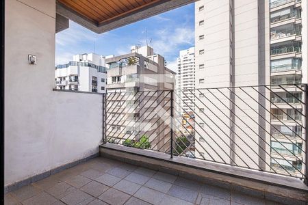 Sala - Varanda de apartamento à venda com 2 quartos, 106m² em Jardins, São Paulo