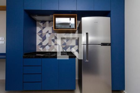 Cozinha de kitnet/studio para alugar com 1 quarto, 26m² em Vila Aricanduva, São Paulo