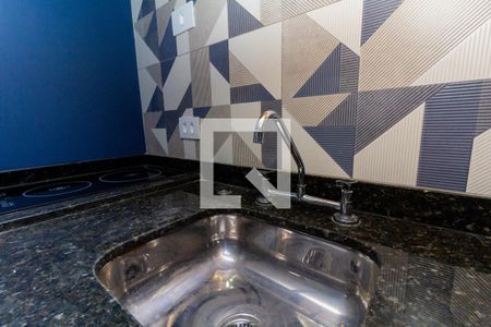 Cozinha de kitnet/studio para alugar com 1 quarto, 26m² em Vila Aricanduva, São Paulo