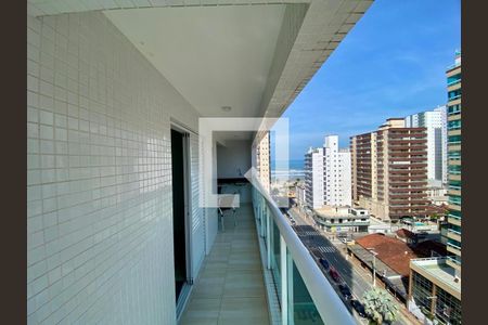 Sacada de apartamento para alugar com 2 quartos, 100m² em Vila Caiçara, Praia Grande