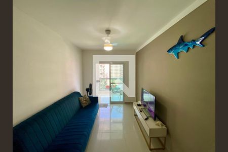 Sala de apartamento para alugar com 2 quartos, 100m² em Vila Caiçara, Praia Grande