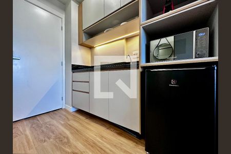 Cozinha de kitnet/studio à venda com 0 quarto, 19m² em Jardim das Acacias, São Paulo