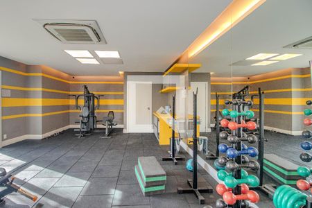 Área comum - Academia de apartamento à venda com 2 quartos, 62m² em Navegantes, Porto Alegre
