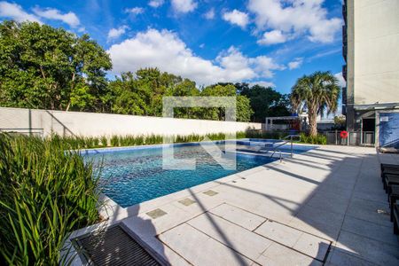 Área comum - Piscina de apartamento à venda com 2 quartos, 62m² em Navegantes, Porto Alegre