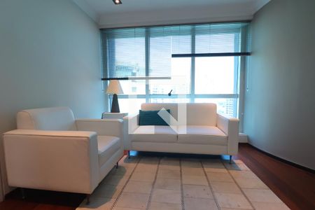 Sala de TV de apartamento para alugar com 3 quartos, 296m² em Jardim, Santo André