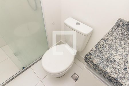 Banheiro de kitnet/studio à venda com 1 quarto, 24m² em Campos Elíseos, São Paulo