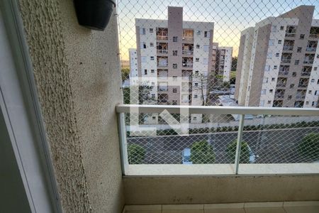 Varanda da Sala de apartamento para alugar com 2 quartos, 59m² em Jardim das Colinas, Hortolândia