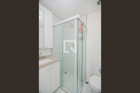 Banheiro da Suíte de apartamento à venda com 1 quarto, 65m² em Ipiranga, São Paulo