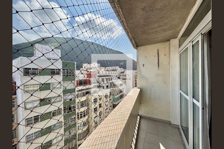 Varanda da Sala 1 de apartamento à venda com 4 quartos, 144m² em Copacabana, Rio de Janeiro