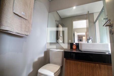 Banheiro de kitnet/studio à venda com 1 quarto, 27m² em , São Paulo