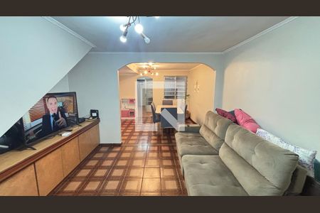 Sala  de casa à venda com 3 quartos, 210m² em Vila Camilópolis, Santo André