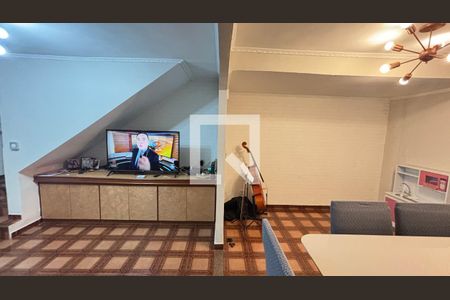 Sala de Jantar de casa à venda com 3 quartos, 210m² em Vila Camilópolis, Santo André