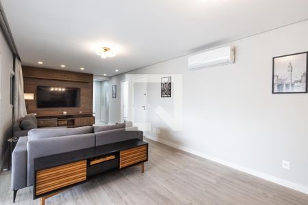 Sala de apartamento à venda com 3 quartos, 136m² em Vila Anastácio, São Paulo