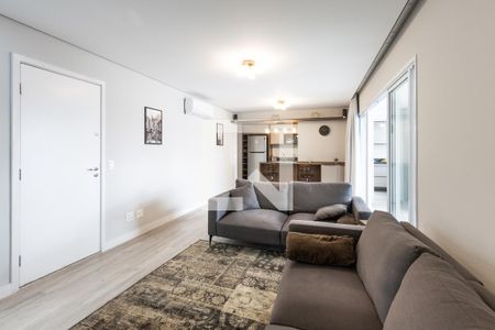 Sala de apartamento à venda com 3 quartos, 136m² em Vila Anastácio, São Paulo