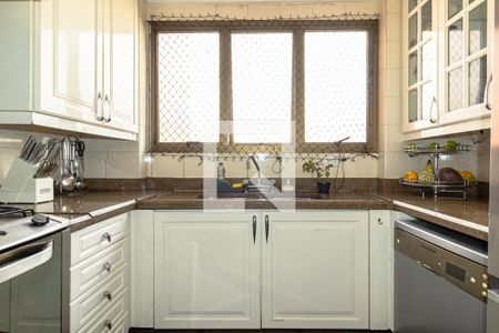 Cozinha de apartamento para alugar com 3 quartos, 225m² em Indianópolis, São Paulo