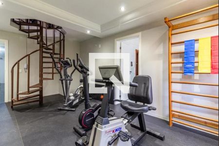 Área comum - Academia de apartamento para alugar com 3 quartos, 225m² em Indianópolis, São Paulo