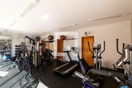 Área comum - Academia de kitnet/studio à venda com 1 quarto, 40m² em Lourdes, Belo Horizonte