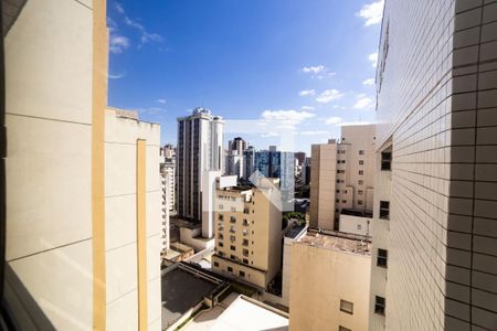 Vista da Varanda de kitnet/studio à venda com 1 quarto, 40m² em Lourdes, Belo Horizonte