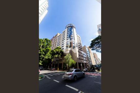 Fachada do Prédio de kitnet/studio à venda com 1 quarto, 40m² em Lourdes, Belo Horizonte