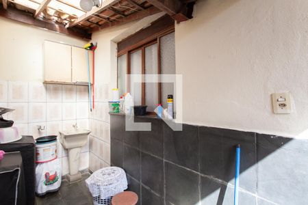 Área de Serviço de casa de condomínio à venda com 3 quartos, 120m² em Venda Nova, Belo Horizonte
