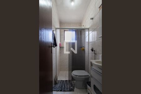 Banheiro Social de casa de condomínio à venda com 3 quartos, 120m² em Venda Nova, Belo Horizonte