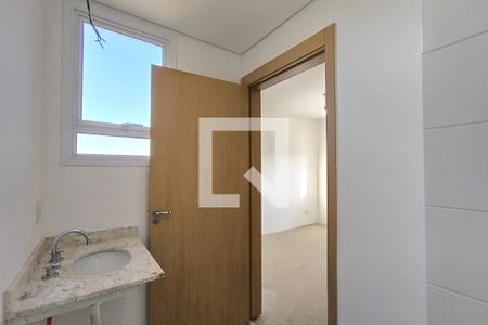 Banheiro da Suíte de apartamento à venda com 3 quartos, 82m² em Horto Florestal, Jundiaí