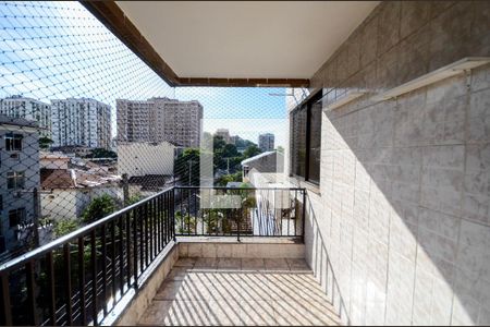 Varanda da Sala de apartamento à venda com 2 quartos, 69m² em Vila Isabel, Rio de Janeiro