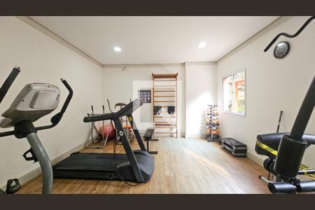 Área comum - Academia de apartamento para alugar com 2 quartos, 49m² em Jardim Ubirajara, São Paulo