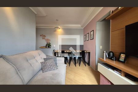 Sala de apartamento à venda com 3 quartos, 62m² em Parque Marajoara, Santo André