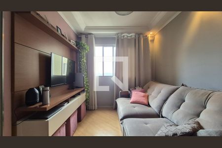 Sala de apartamento à venda com 3 quartos, 62m² em Parque Marajoara, Santo André