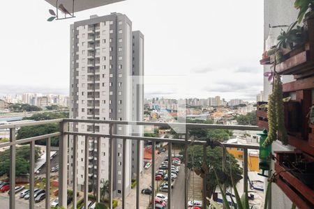 Varanda  de apartamento para alugar com 2 quartos, 74m² em Vila Carlos de Campos, São Paulo