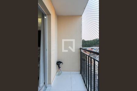 Varanda da Sala de apartamento para alugar com 2 quartos, 50m² em Vila Jacuí, São Paulo