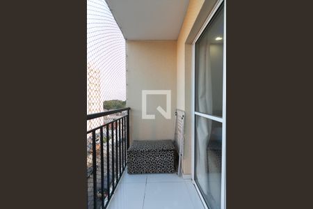Varanda da Sala de apartamento para alugar com 2 quartos, 50m² em Vila Jacuí, São Paulo
