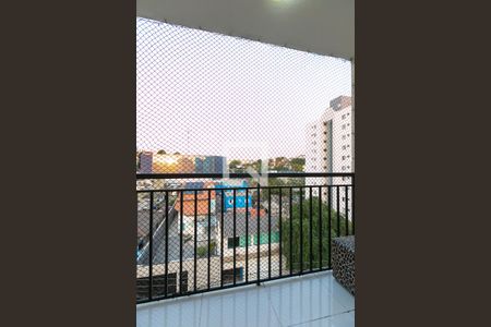 Varanda da Sala de apartamento para alugar com 2 quartos, 50m² em Vila Jacuí, São Paulo