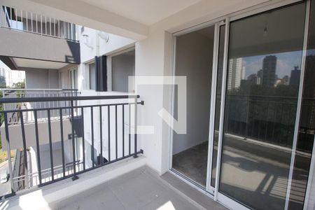 Varanda da Sala de apartamento à venda com 2 quartos, 73m² em Jardim Caboré, São Paulo