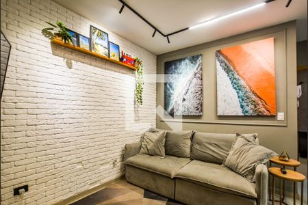 Sala de apartamento à venda com 2 quartos, 46m² em Vila Assunção, Santo André