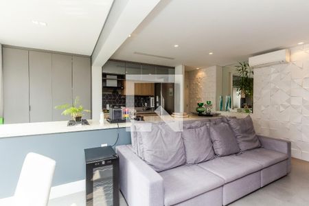 Sala de apartamento à venda com 3 quartos, 86m² em Vila Olímpia, São Paulo