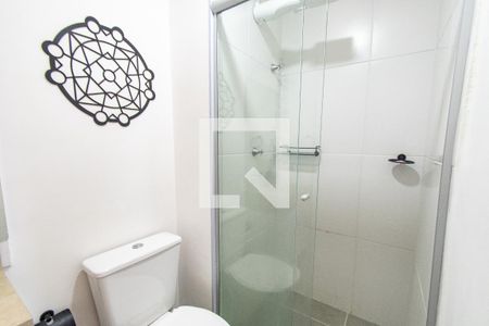 Banheiro de apartamento para alugar com 1 quarto, 25m² em Sé, São Paulo