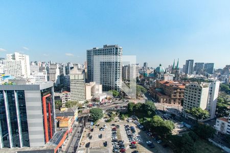 Vista da sala de apartamento para alugar com 1 quarto, 25m² em Sé, São Paulo