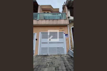 Fachada de casa à venda com 3 quartos, 144m² em Jardim Stella, Santo André