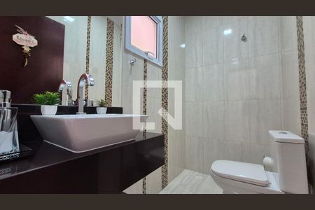 Lavabo de casa à venda com 3 quartos, 144m² em Jardim Stella, Santo André