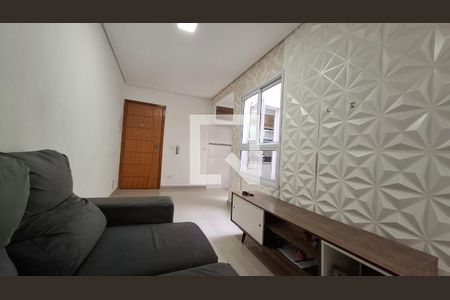 Sala de apartamento à venda com 2 quartos, 49m² em Jardim Utinga, Santo André