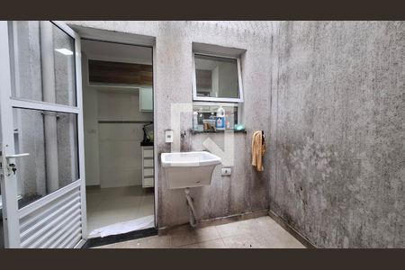 Área de Serviço de apartamento à venda com 2 quartos, 49m² em Jardim Utinga, Santo André